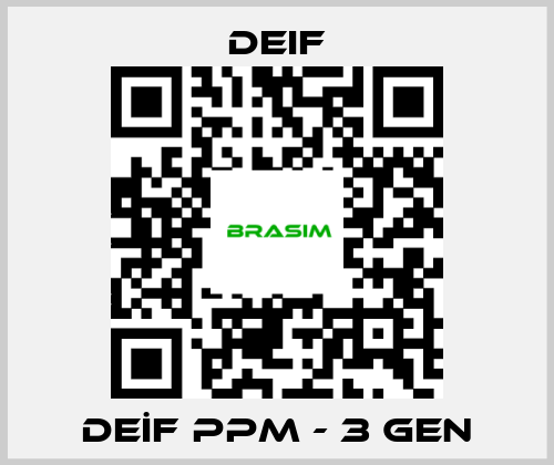 Deif-DEİF PPM - 3 GEN price