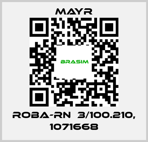 Mayr-ROBA-RN  3/100.210, 1071668 price