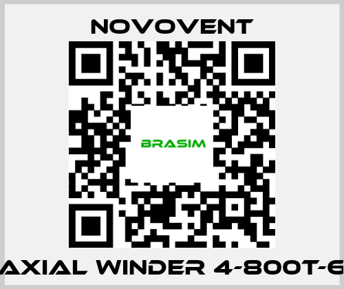 Novovent-Axıal wınder 4-800T-6 price