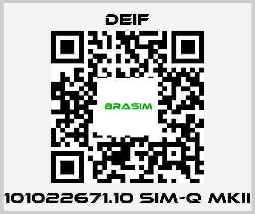 Deif-101022671.10 SIM-Q MKII price