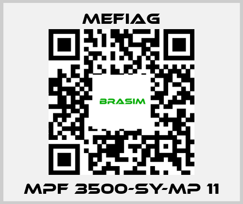 Mefiag-MPF 3500-SY-MP 11 price