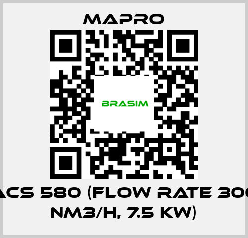 Mapro-ACS 580 (flow rate 300 Nm3/h, 7.5 kW) price