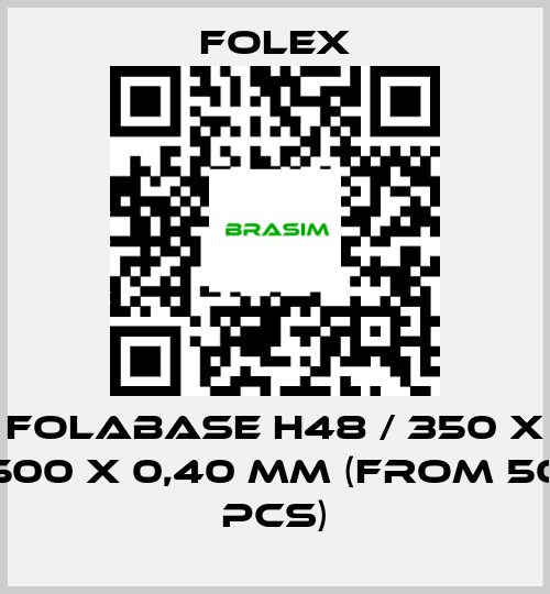 Folex-Folabase H48 / 350 x 500 x 0,40 mm (from 50 pcs) price