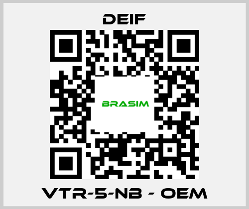 Deif-VTR-5-NB - OEM price