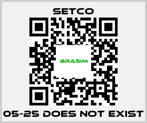 SETCO-05-25 does not exist price