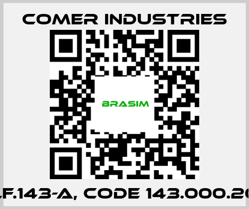 Comer Industries-LF.143-A, Code 143.000.20 price