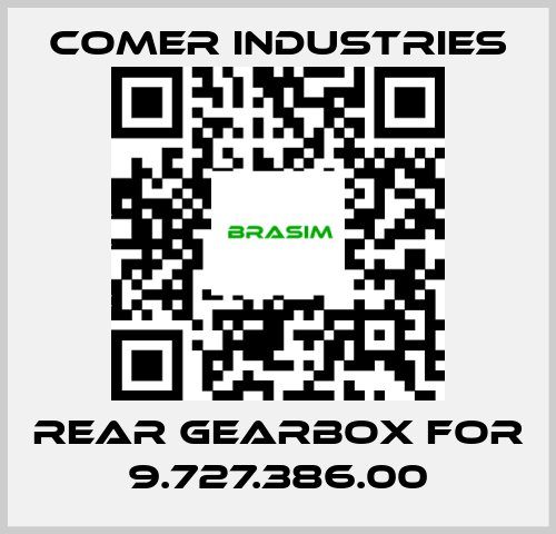 Comer Industries-rear gearbox for 9.727.386.00 price