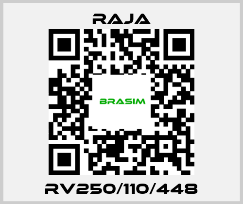 Raja-RV250/110/448 price