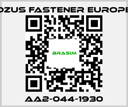 Dzus Fastener Europe-AA2-044-1930 price