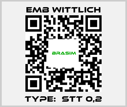 EMB Wittlich-Type:  STT 0,2 price