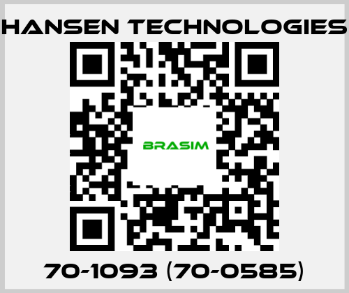 HANSEN TECHNOLOGIES-70-1093 (70-0585) price