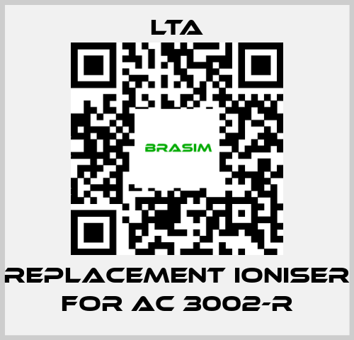 LTA-replacement ioniser for AC 3002-R price