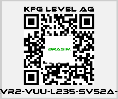 KFG Level AG-ALVR2-VUU-L235-SV52A-Ex price