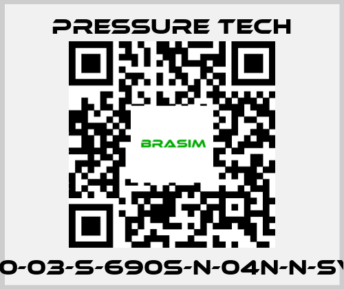 Pressure Tech-LF690-03-S-690S-N-04N-N-SV-074 price