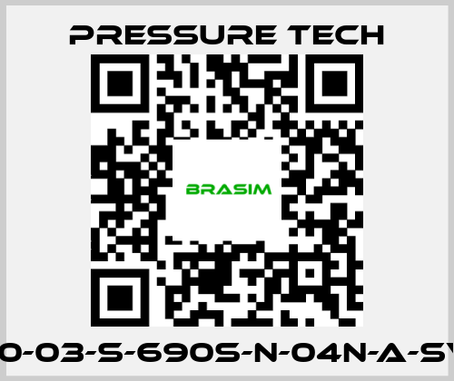 Pressure Tech-LF690-03-S-690S-N-04N-A-SV-074 price