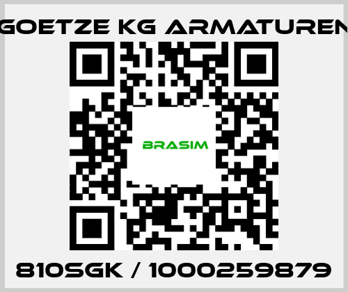 Goetze KG Armaturen-810SGK / 1000259879 price