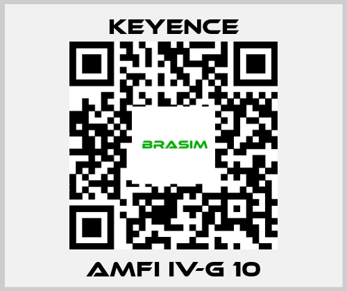 Keyence-AMFI IV-G 10 price