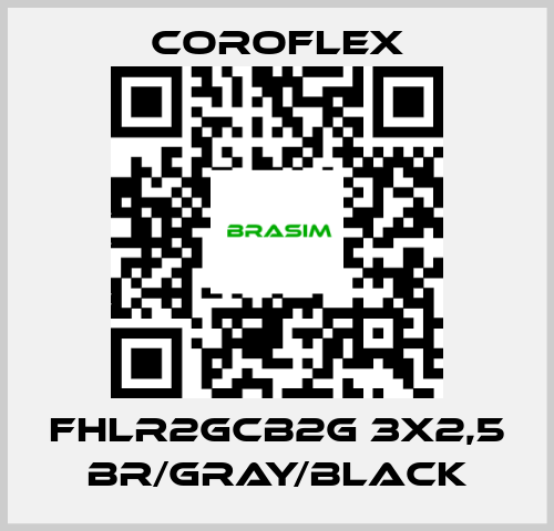 COROFLEX-FHLR2GCB2G 3x2,5 Br/Gray/Black price