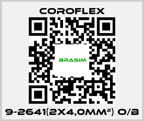 COROFLEX-9-2641(2X4,0mm²) O/B price