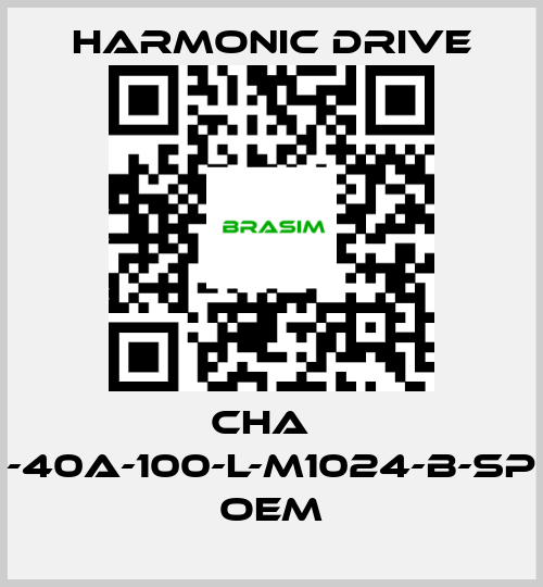 Harmonic Drive-cha   -40a-100-l-m1024-b-sp OEM price