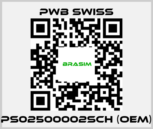 PWB Swiss-PS02500002SCH (OEM) price