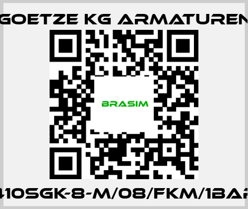 Goetze KG Armaturen-410sGK-8-m/08/FKM/1bar price