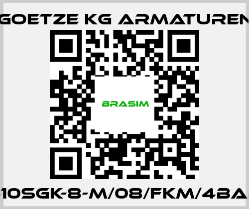 Goetze KG Armaturen-410sGK-8-m/08/FKM/4bar price