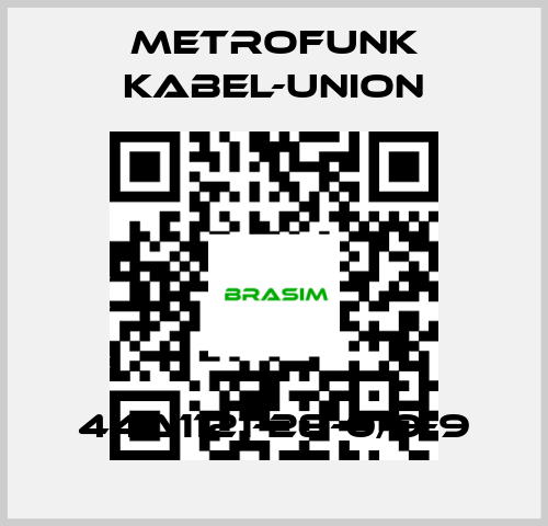 METROFUNK KABEL-UNION-44A1121-28-0/9-9 price