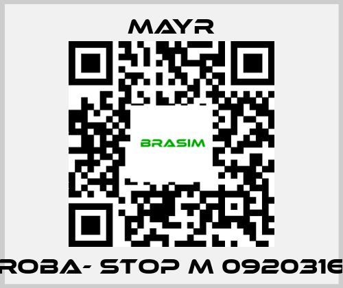 Mayr-ROBA- stop M 0920316 price