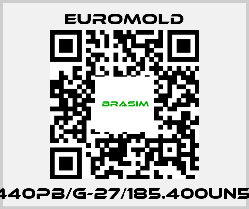 EUROMOLD-3X(K)440PB/G-27/185.400UN5/MWS price