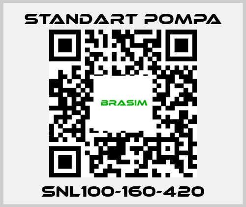 STANDART POMPA-SNL100-160-420 price