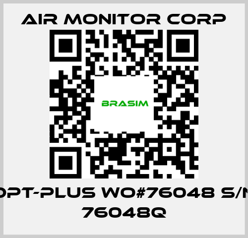 AIR MONITOR CORP-DPT-plus WO#76048 S/N 76048Q price