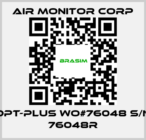 AIR MONITOR CORP-DPT-plus WO#76048 S/N 76048R price