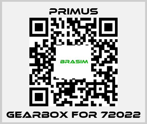 Primus-gearbox for 72022 price