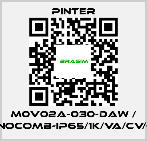 Pinter-M0V02A-030-DAW / MANOCOMB-IP65/1K/VA/CV/G1/2 price