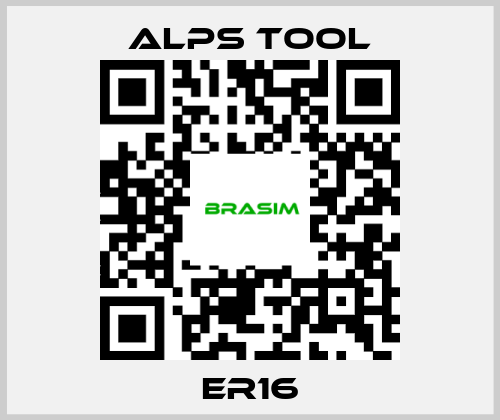 ALPS TOOL-ER16 price