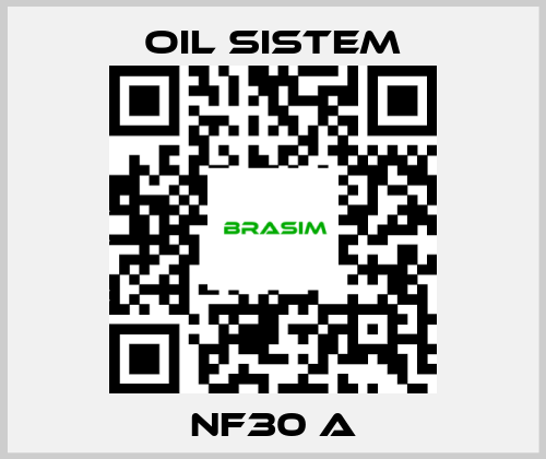 Oil Sistem-NF30 A price