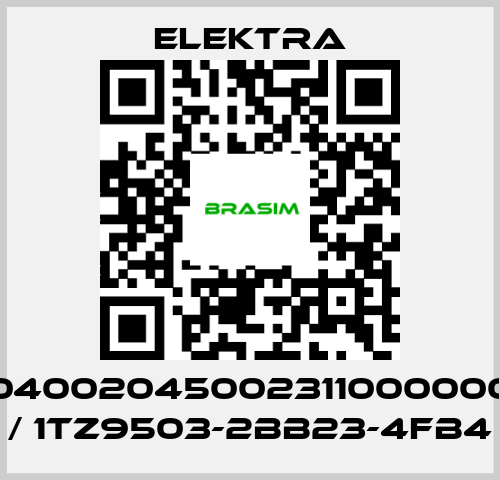 ELEKTRA-04002045002311000000 / 1TZ9503-2BB23-4FB4 price