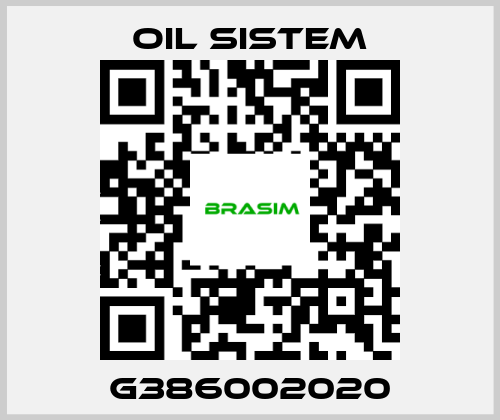 Oil Sistem-G386002020 price