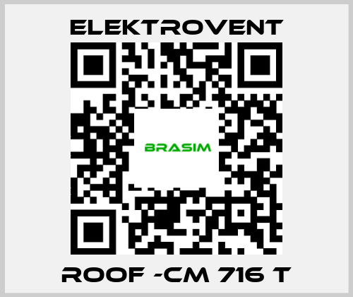 ELEKTROVENT-ROOF -CM 716 T price