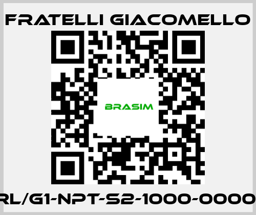 Fratelli Giacomello-RL/G1-NPT-S2-1000-00001 price