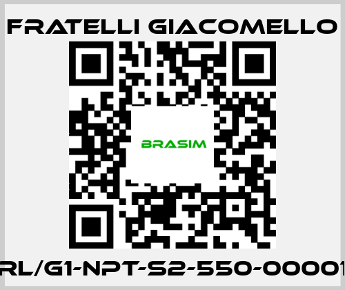 Fratelli Giacomello-RL/G1-NPT-S2-550-00001 price