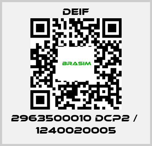 Deif-2963500010 DCP2 /  1240020005 price