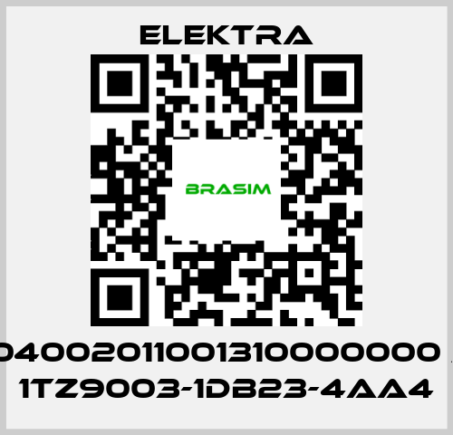 ELEKTRA-04002011001310000000 / 1TZ9003-1DB23-4AA4 price