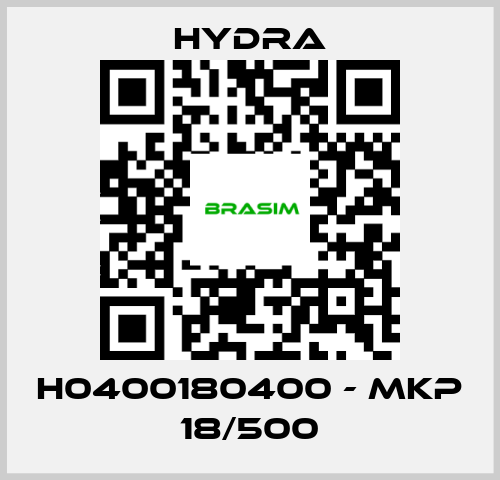 Hydra-H0400180400 - MKP 18/500 price