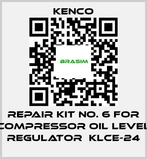 Kenco-Repair kit No. 6 for compressor oil level regulator  KLCE-24 price