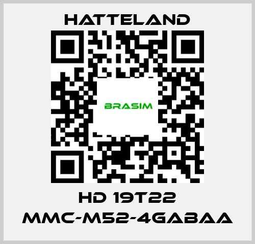 HATTELAND-HD 19T22 MMC-M52-4GABAA price