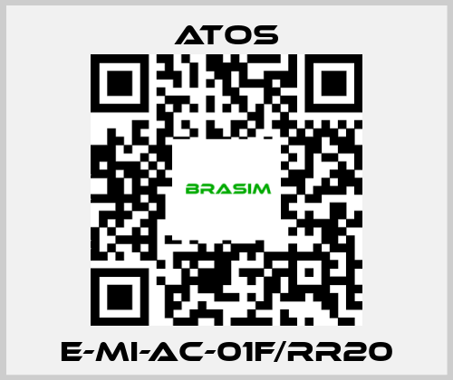 Atos-E-MI-AC-01F/RR20 price