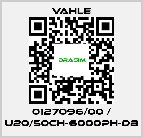 Vahle-0127096/00 / U20/50CH-6000PH-DB price