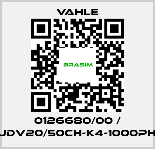 Vahle-0126680/00 / DT-UDV20/50CH-K4-1000PH-DB price